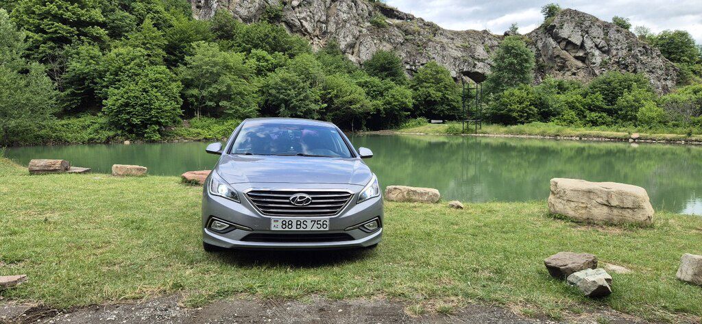 Hyundai Sonata, 2.0 L, 2015 il, 158 000 km — Avtomobillər, Bakı