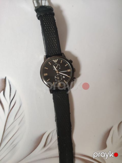 Emporio Armani Orjinal kişi qol saatı (Xronoqraf) İtaliya brendi