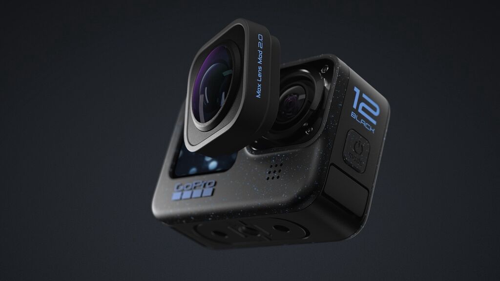 GoPro HERO12 Black action kamera + Max Lens Mod 2.0 - 5.3K yüksək — Elektronika, Bakı
