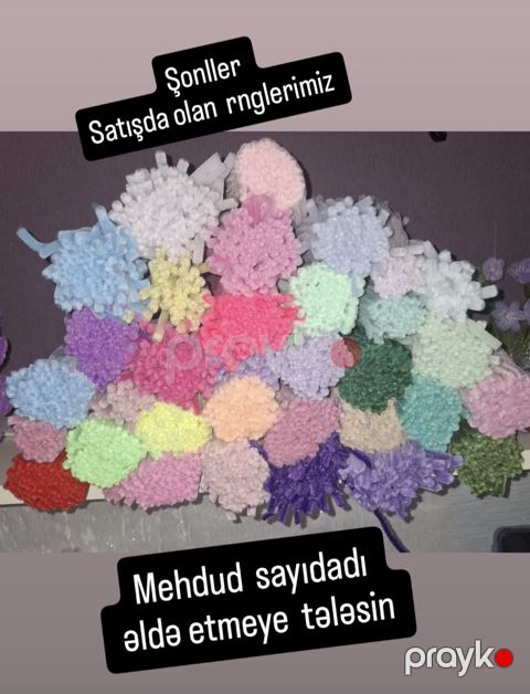 Şoneller  əl  işi  ümün — Bakı