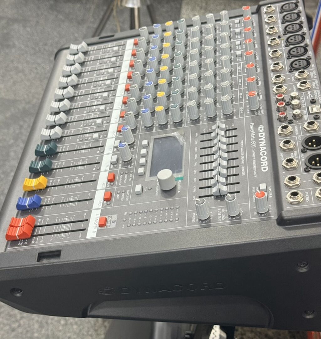 Dynacord PowerMate 600-3 active mixer satılır. Almaniya istehsalıdır — Mallar, Masazır (3)
