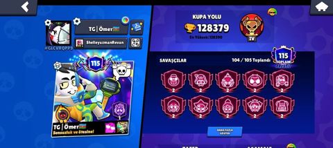 Brawl Stars hesabı – yüksək səviyyəli, zəngin məzmunlu - Kupa yolu — Bakı