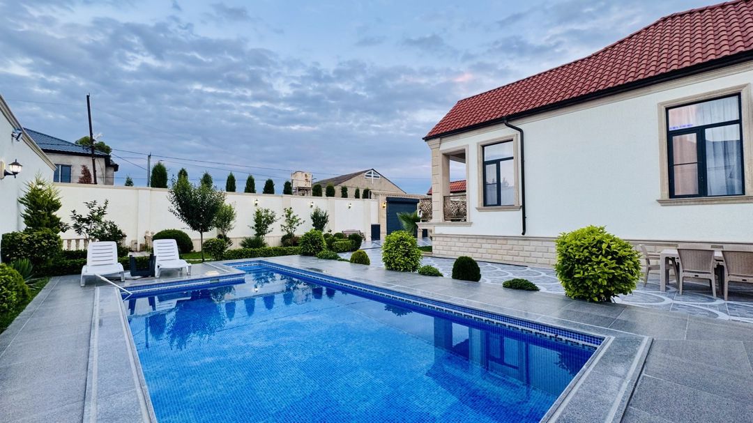 Satılır 5 otaqlı həyət evi/bağ evi 175 m² — Ev, villa, Bakı (6)