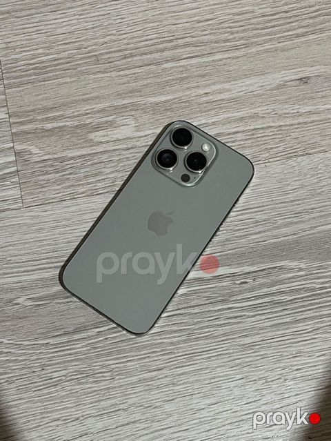 IPhone 15 Pro, Natural Titanium, Simsiz şarj — Bakı