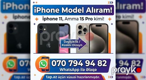 iPhone 11, 12, 13, 14, 15 alıram