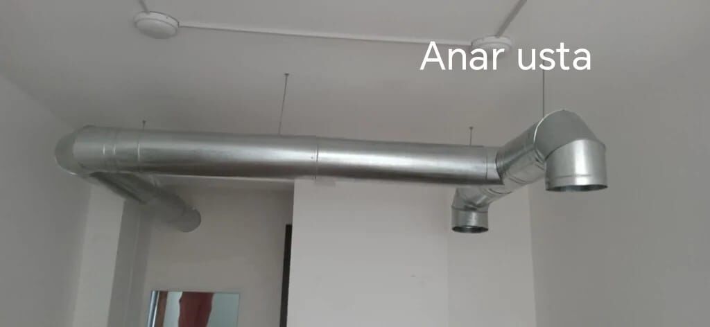 Sənaye tipli mətbəx havalandırma sistemi və tüstü sorucu başlıqlar — Biznes və avadanlıq, Saray (5)