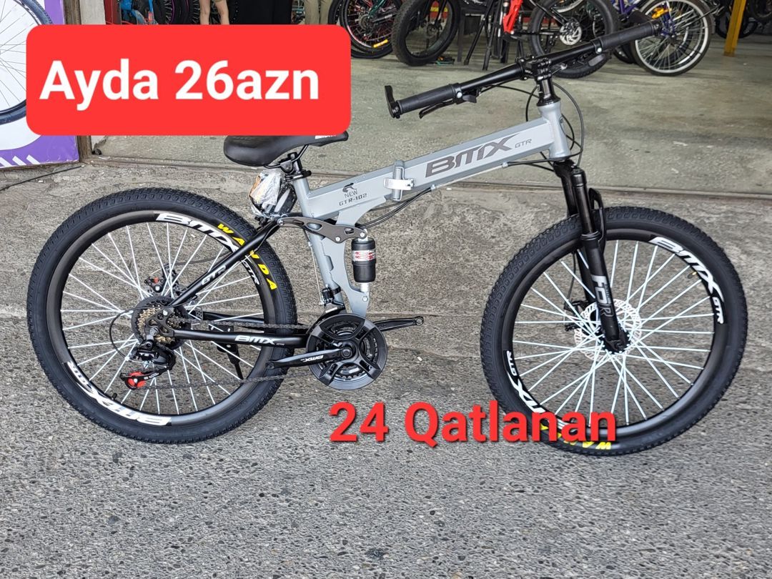 Qatlanan velosiped 24 BMX — Velosipedlər, Bakı
