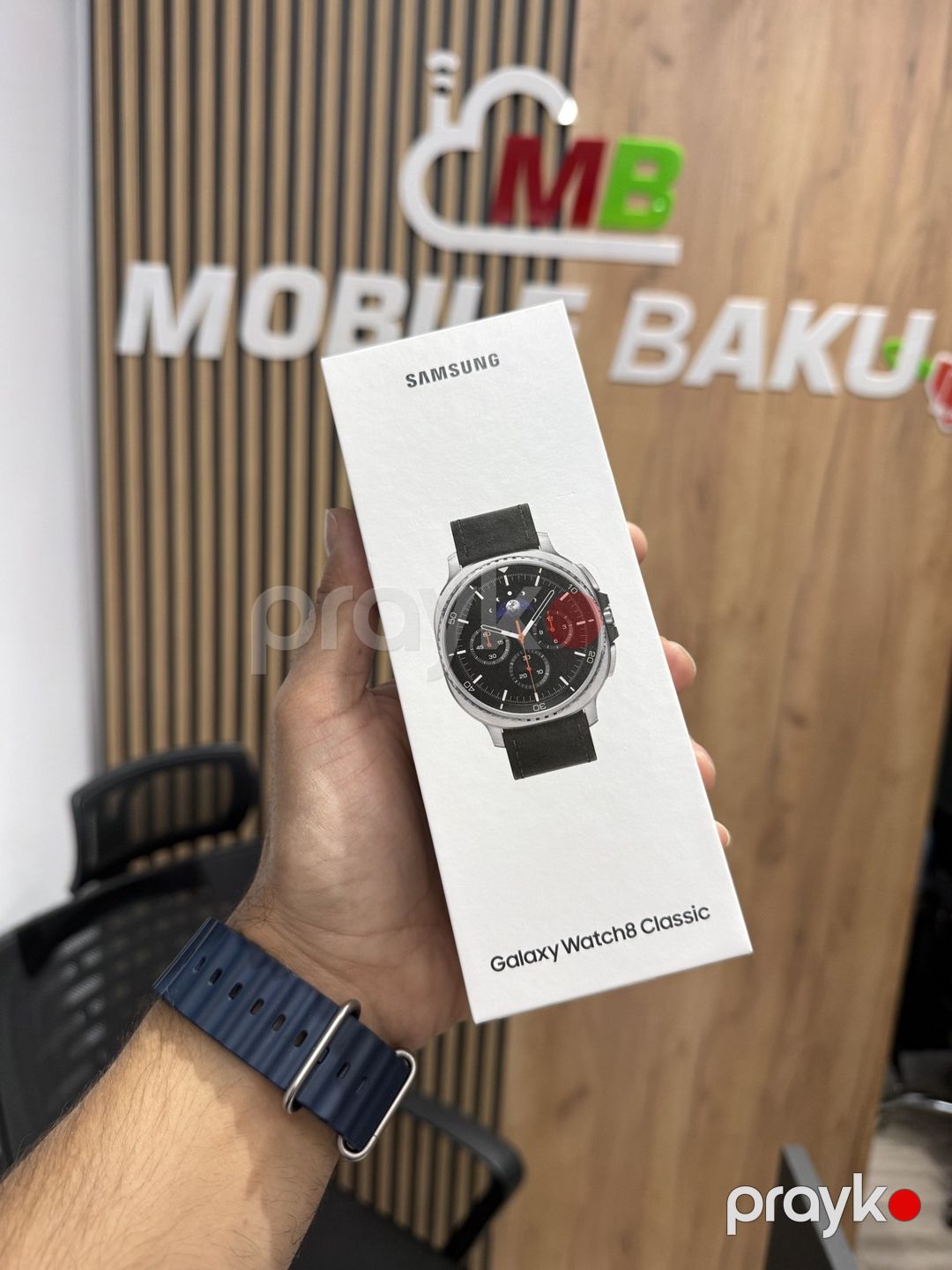 Samsung Galaxy Watch 8 Classic Black 46mm — Ağıllı saatlar və biləkliklər, Bakı (2)