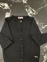 Uşaq kardiqanı – Pelin Kids, ölçü 9/134 - Rəng: qara - Model: düyməli — Nara