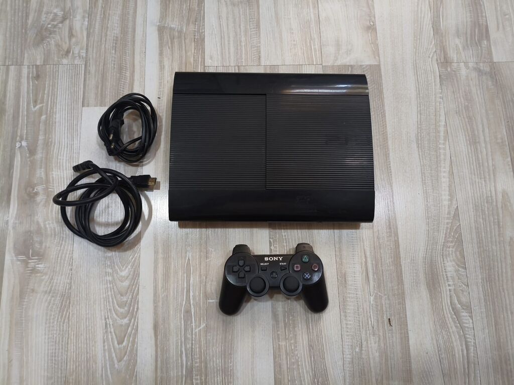 Sony PlayStation 3 Super Slim oyun konsolu Ideal vezyetde az iwlenib — Oyun konsolları, Bakı