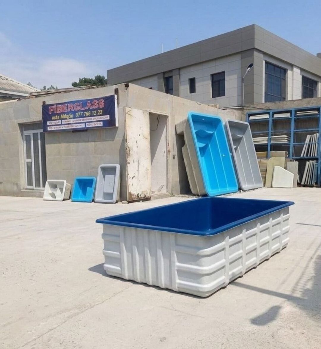 Hovuzlar Fiberglass — Təmir və inşaat, Sumqayıt (4)