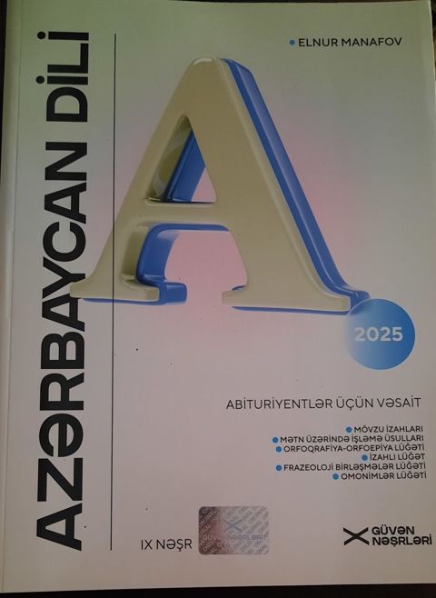 Az dili qayda kitabı satılır.Qiymət 6 AZN✅️(14₼❌️) — Xırdalan