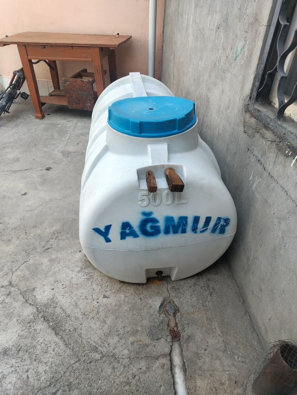 Bak, Plastik, 500 l l, İşlənmiş, Ünvandan götürmə — Mallar, Bakı (2)