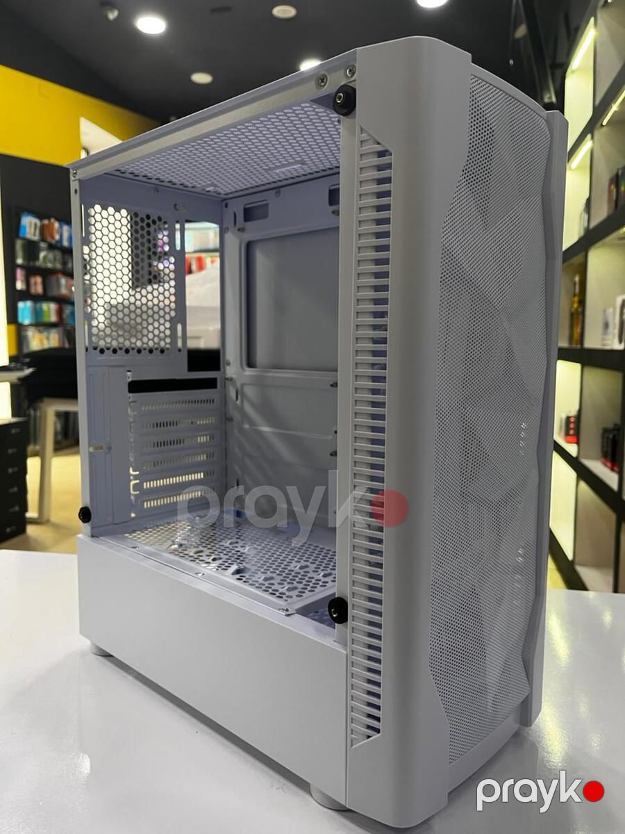 Gaming Case "GameKM IceDrill Atx (White)" — Elektronika, Bakı (6)