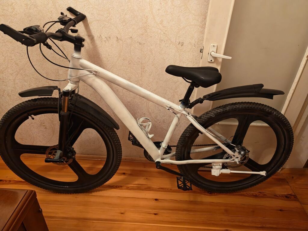 Dağ velosipedi – 29” təkərlər, ön amortizator, disklə əyləclər - — Dağ velosipedləri, Digah (6)