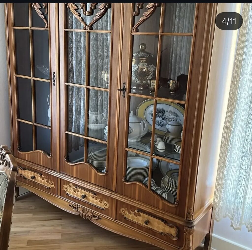 Kleopatra mebel dəsti qonaq otaqi.Rumuniya istehsali klassik — Mebel, Bakı (5)