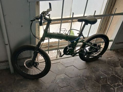 Stels Sport katlanan velosiped - Tip: Dağ/şəhər üçün universal, tam