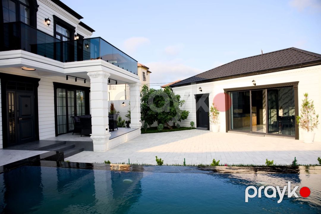 Satılır 7 otaqlı həyət evi/bağ evi 455 m² — Ev, villa, Bakı (2)