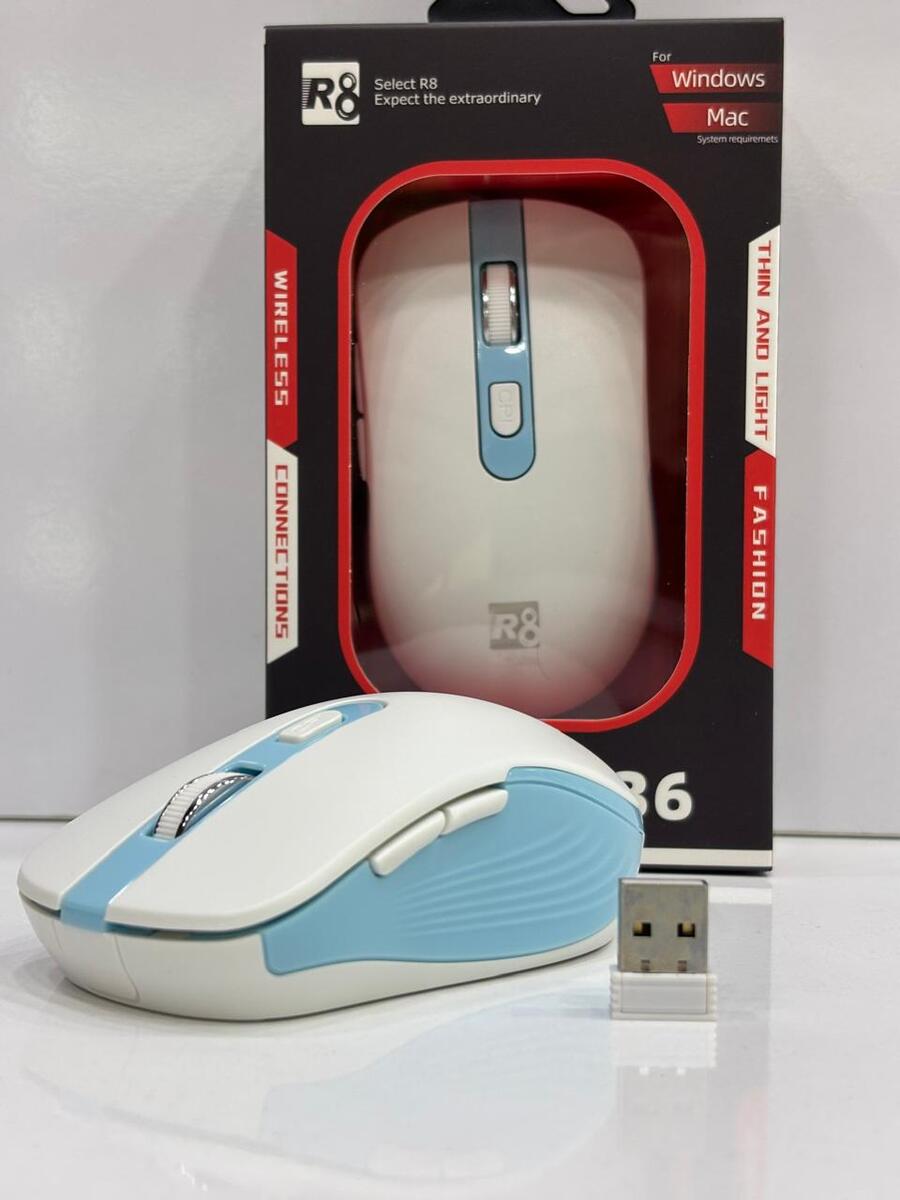 Kompüter siçanı "R8 1736 Wireless Mouse" — Periferik cihazlar, Bakı (5)
