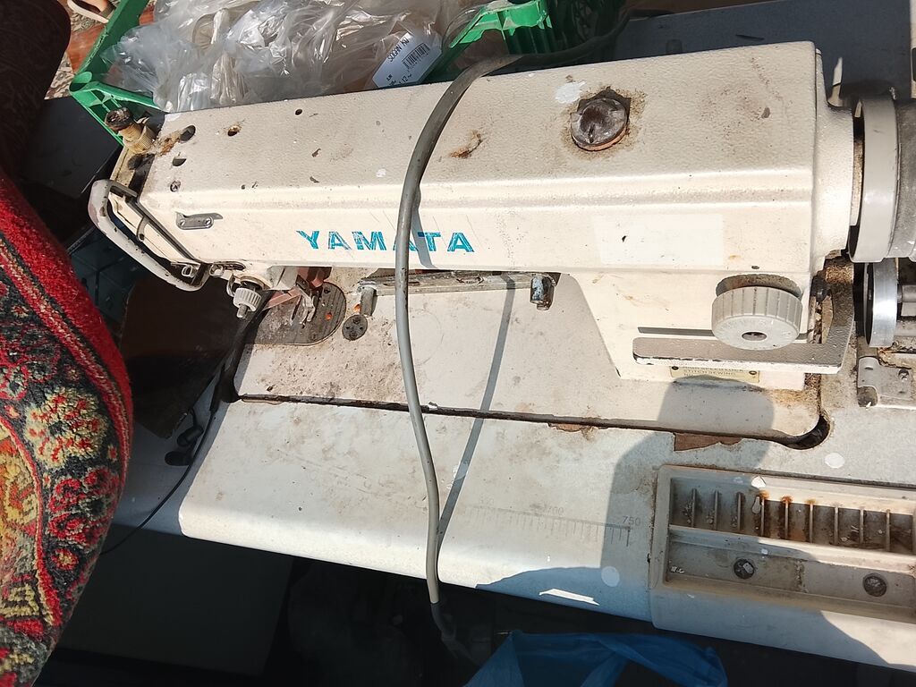 Yamata sənaye tikiş maşını - Brend: Yamata - Növ: Düz tikiş (sənaye