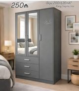 Üç qapılı, güzgülü paltar dolabı – model G_1 - Ölçü: 200 × 120 × 47 — Товары