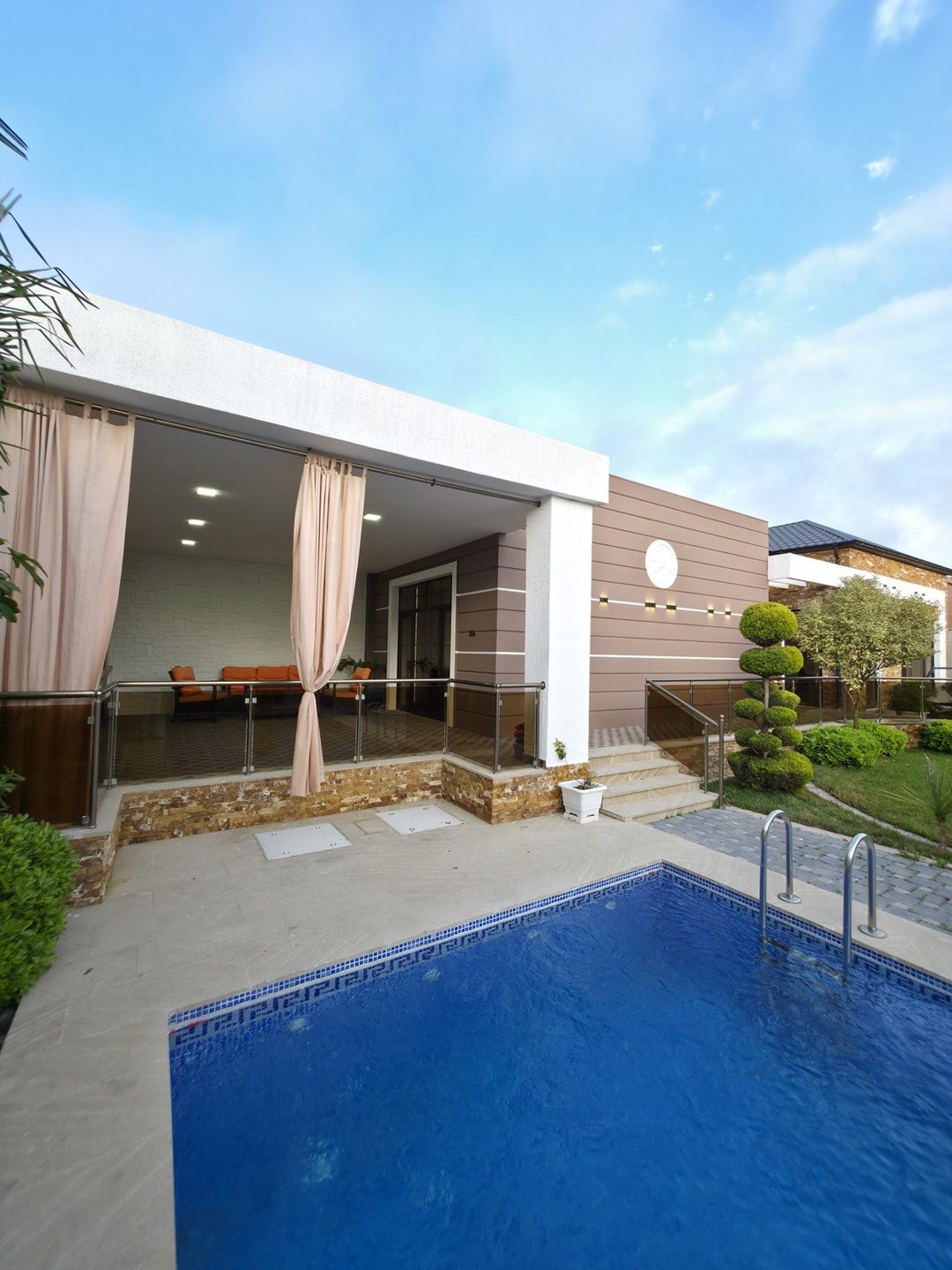 Satılır 4 otaqlı həyət evi/bağ evi 190 m² — Ev, villa, Bakı (4)