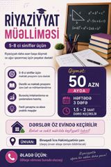 Repetitor, Riyaziyyat, Azərbaycan dili, İmtahanlara hazırlıq — Hizmetler