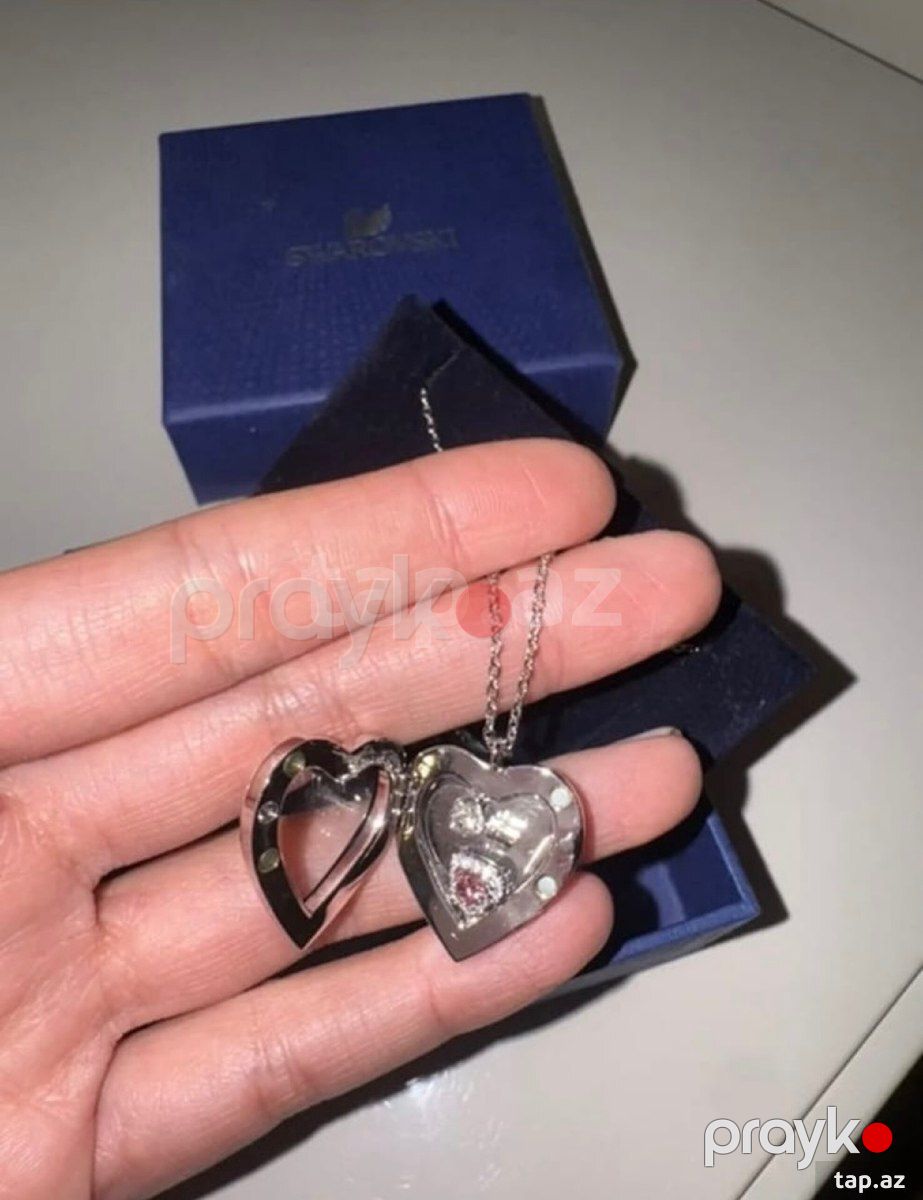 Gümüş boyunbağı Swarovski — Şəxsi əşyalar, Bakı (2)