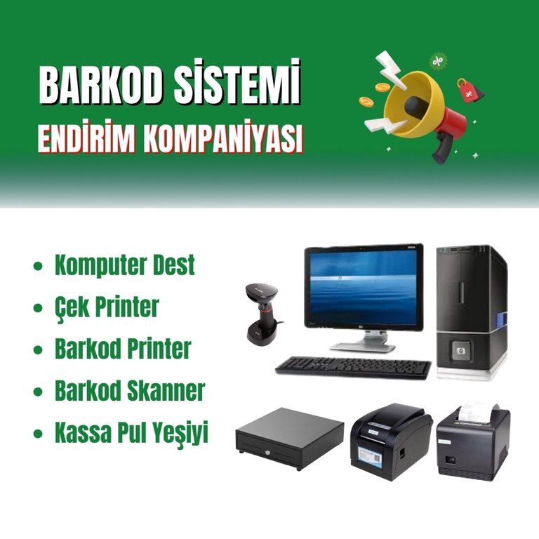 Barkod sistemi PP400 — Mallar, Bakı