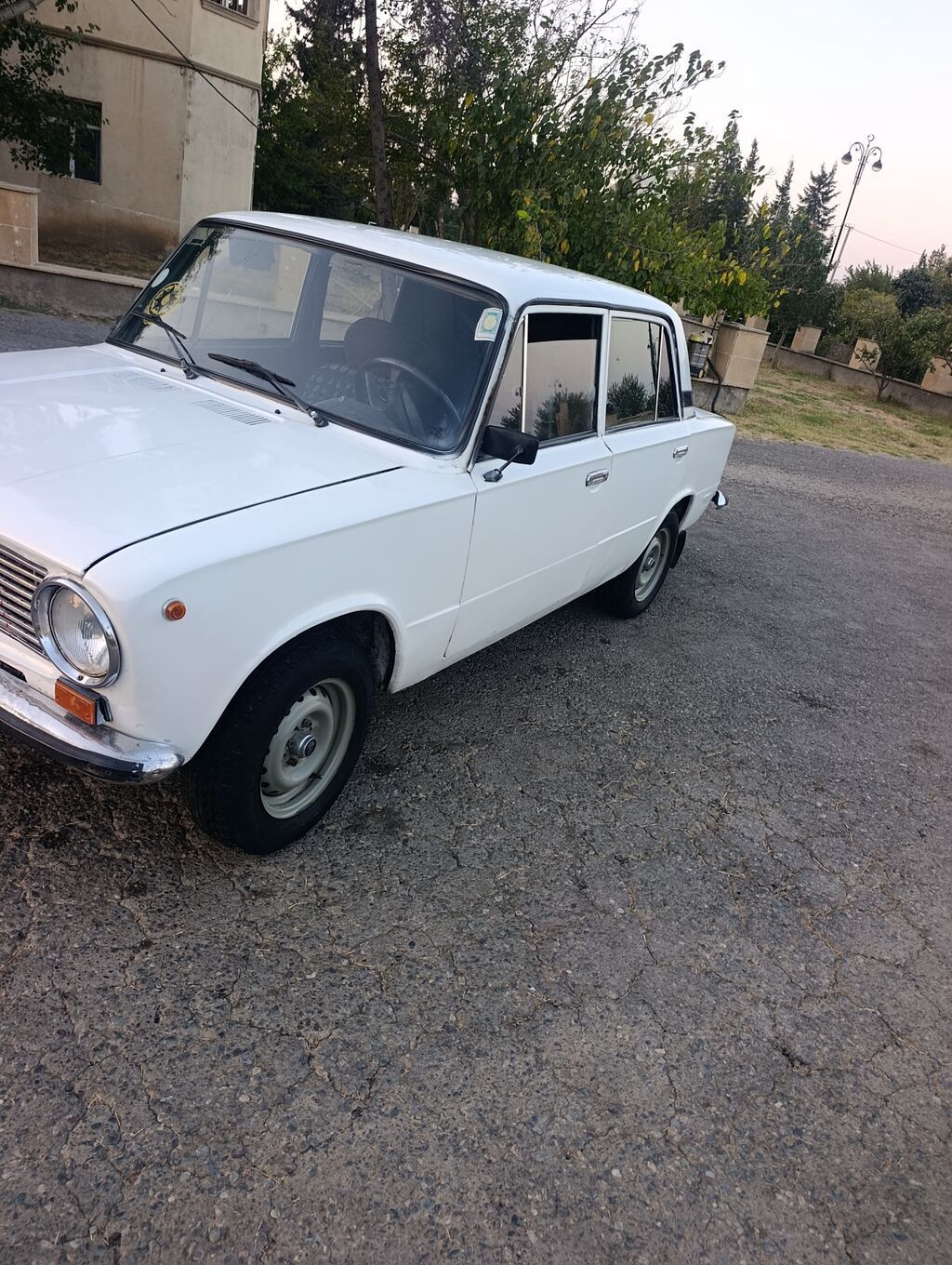 VAZ 2101 klassik sedan, 1.3 l, 236000 km, ağ rəng — Avtomobillər, Biləsuvar (3)