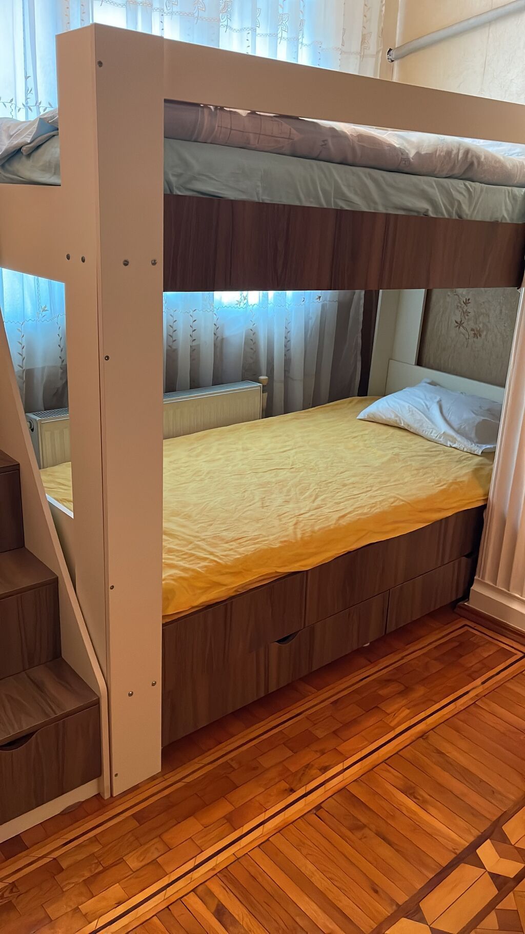 İki ( 2 )mərtəbəli çarpayı satılır. 800 AZN-ə alınıb.Dəyərinən çoox — Mebel, Bakı (4)