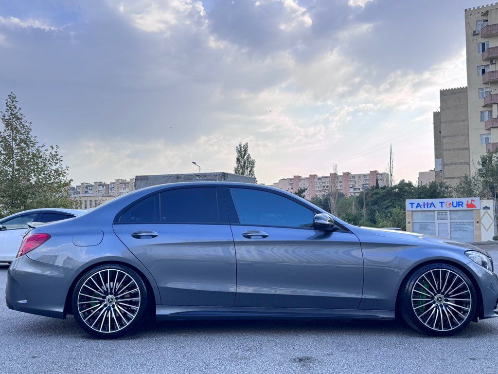Mercedes C 300, 2.0 L, 2017 il, 120 000 km — Avtomobillər, Bakı (8)
