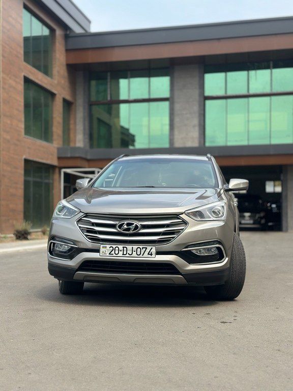 Hyundai Santa Fe, 2.0 L, 2017 il, 208 917 km — Avtomobillər, Gəncə (2)
