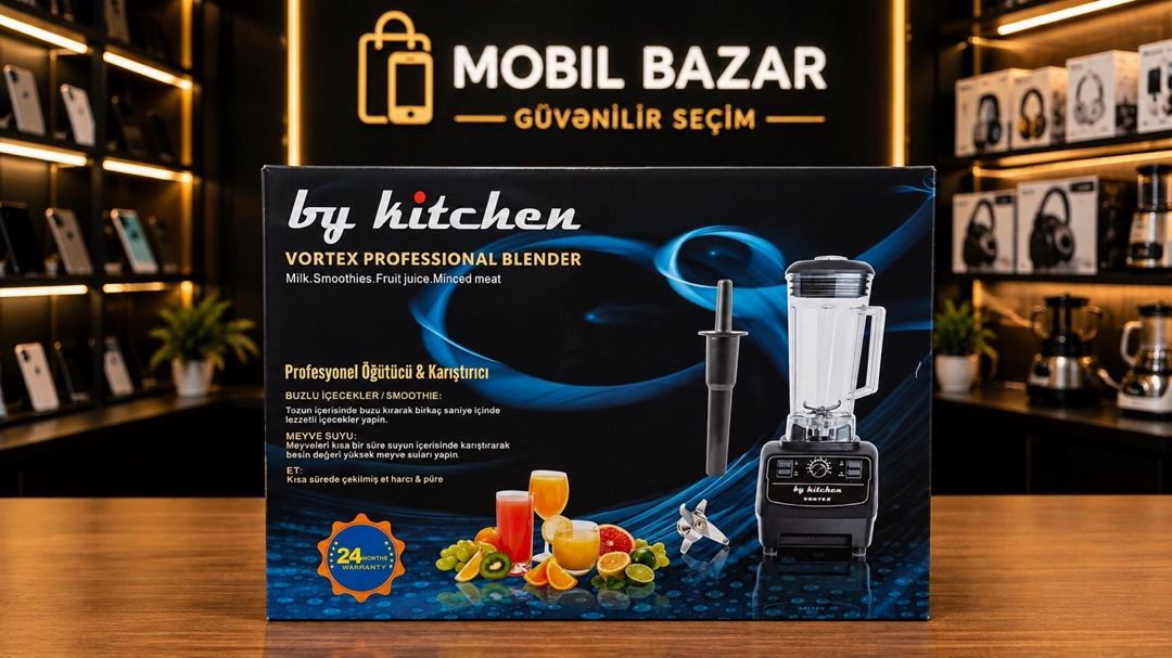 By Kitchen Vortex 1500W Bar blender — Mallar, Bakı
