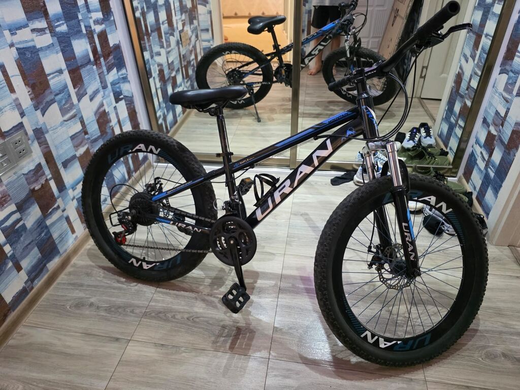 URAN velosipedi 24luk shimano tormuz eylecinde balaca ezikvar ona gore — Dağ velosipedləri, Bakı (5)