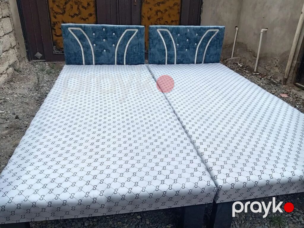 Təzə çarpayılar . 1 nəfərlik çarpayılar 60manat. 2 nəfərlik taxt — Mallar, Bakı (3)