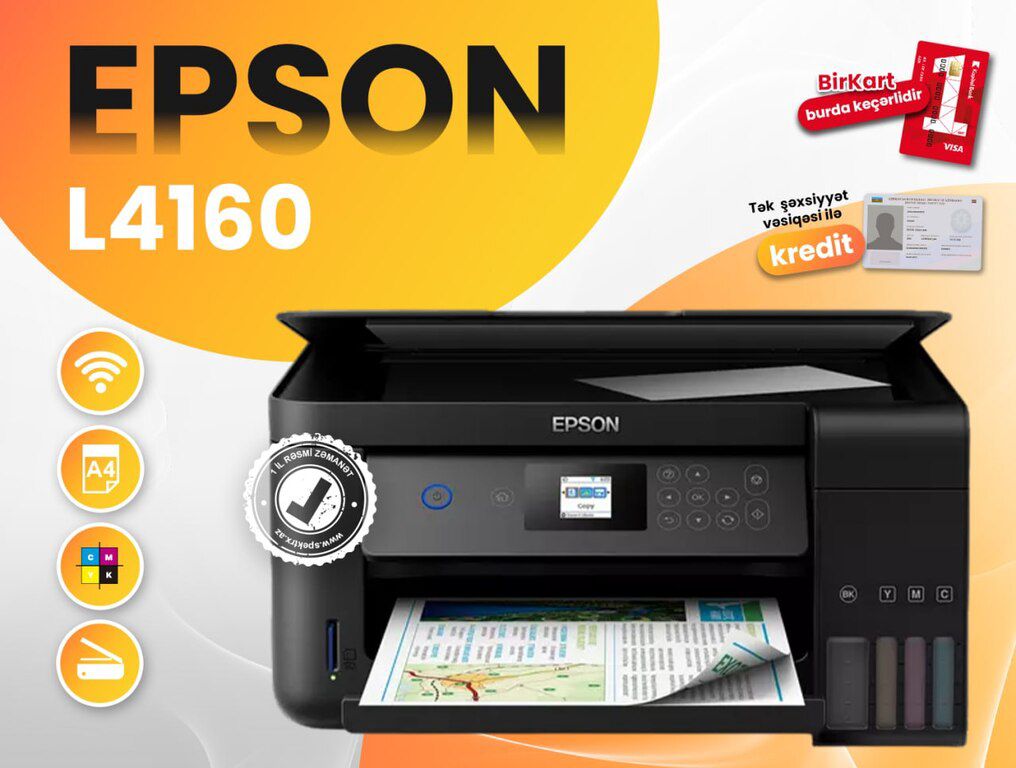 Printer "Epson L4160" — Elektronika, Bakı