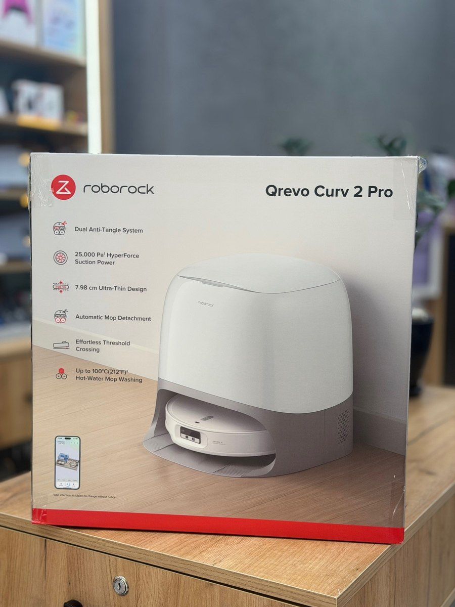 Roborock Qrevo Curv 2 Pro — Ev texnikası, Bakı (2)