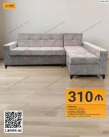 Künc Divan – Kod: 2182 • Ölçülər: 240 × 150 sm • Mexanizm: Açılan — Furniture