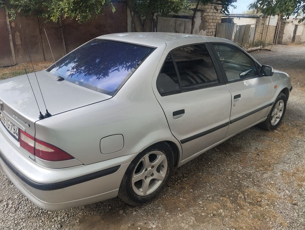 Peugeot Pars (Samand) sedan – gümüşü rəng, 4 qapı, arxa ötürücülü — Avto, Şabran (4)