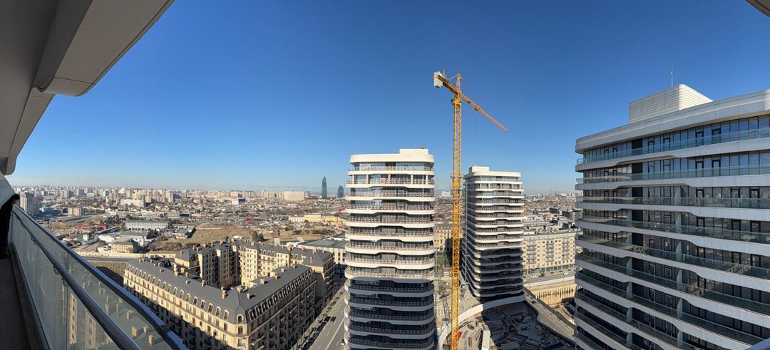 3-otaqlı yeni tikili, Ağ Şəhər., 187 m² — Mənzil, Bakı (5)