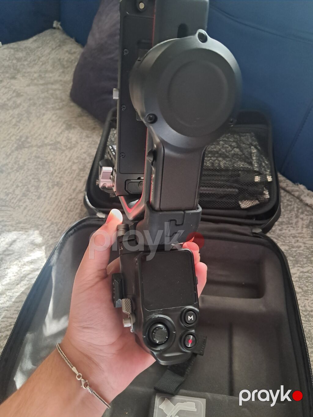 DJI RS 3 Pro peşəkar stabilizator Xüsusiyyətlər: - 3 oxlu motorlu — Elektronika, Digah (4)