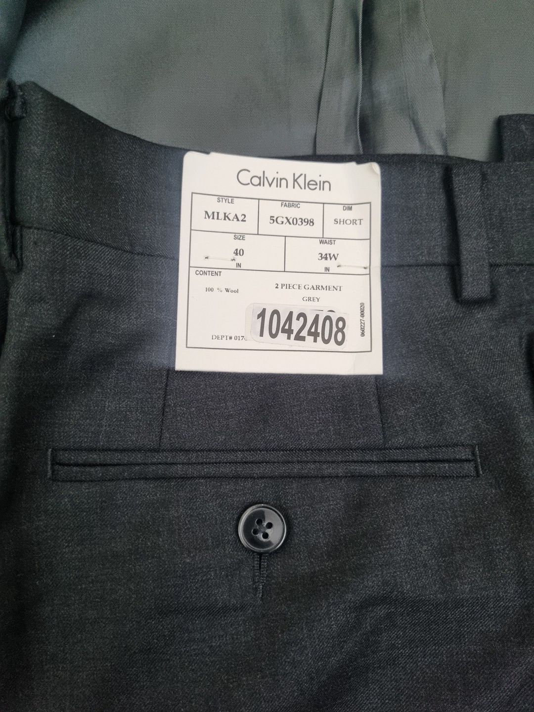 Kostyum Calvin Klein — Şəxsi əşyalar, Bakı (3)