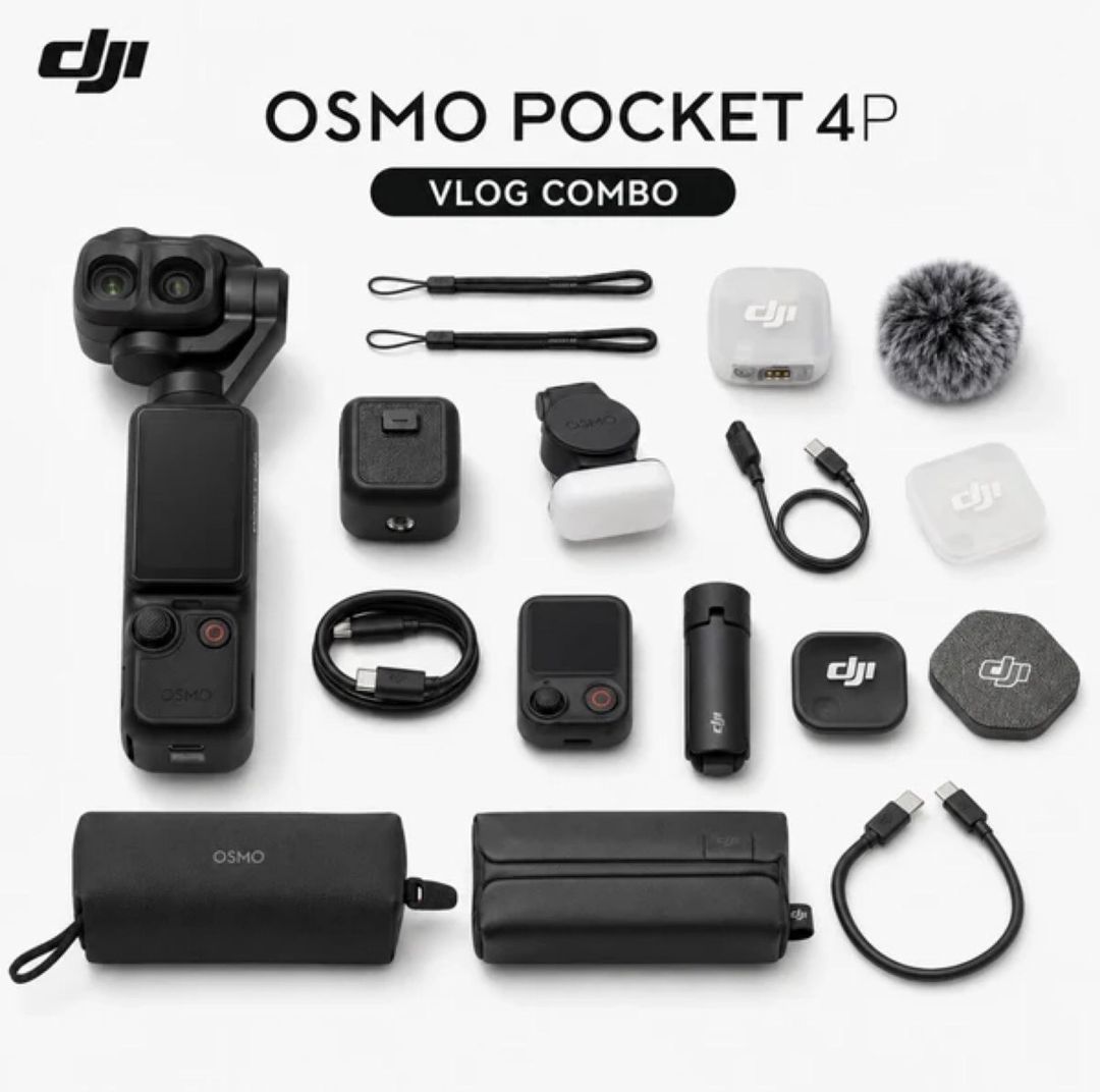 Dji Osmo Pocket 4P Vlog Combo — Elektronika, Bakı