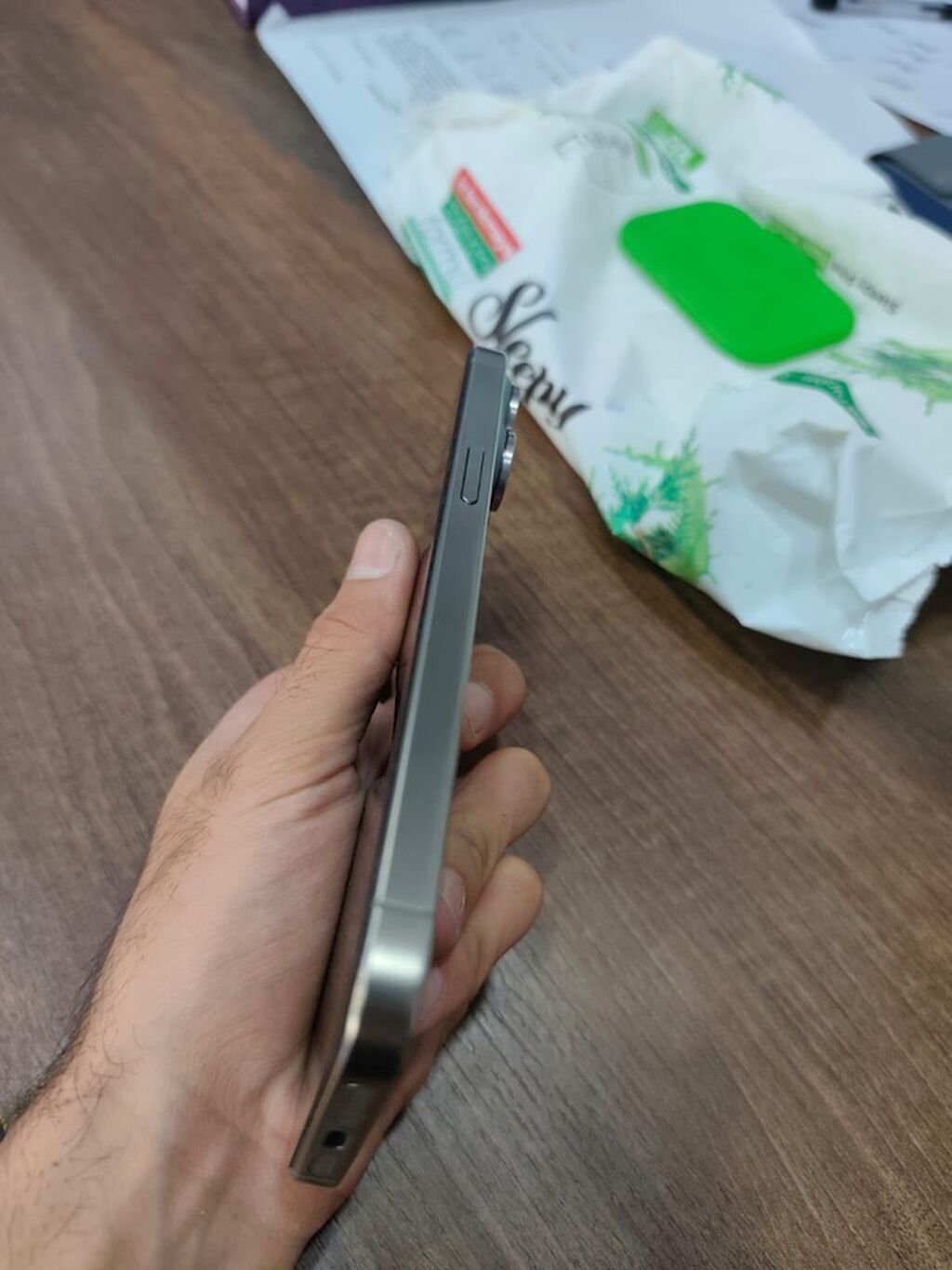 IPhone 15 Pro Max, 256 GB, Natural Titanium, Face ID — Apple iPhone, Bakı (4)