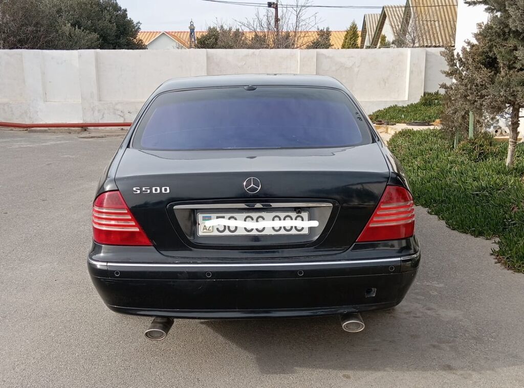 Mercedes-Benz S 500: 5 l | 2000 il Sedan — Avto, Quba (2)