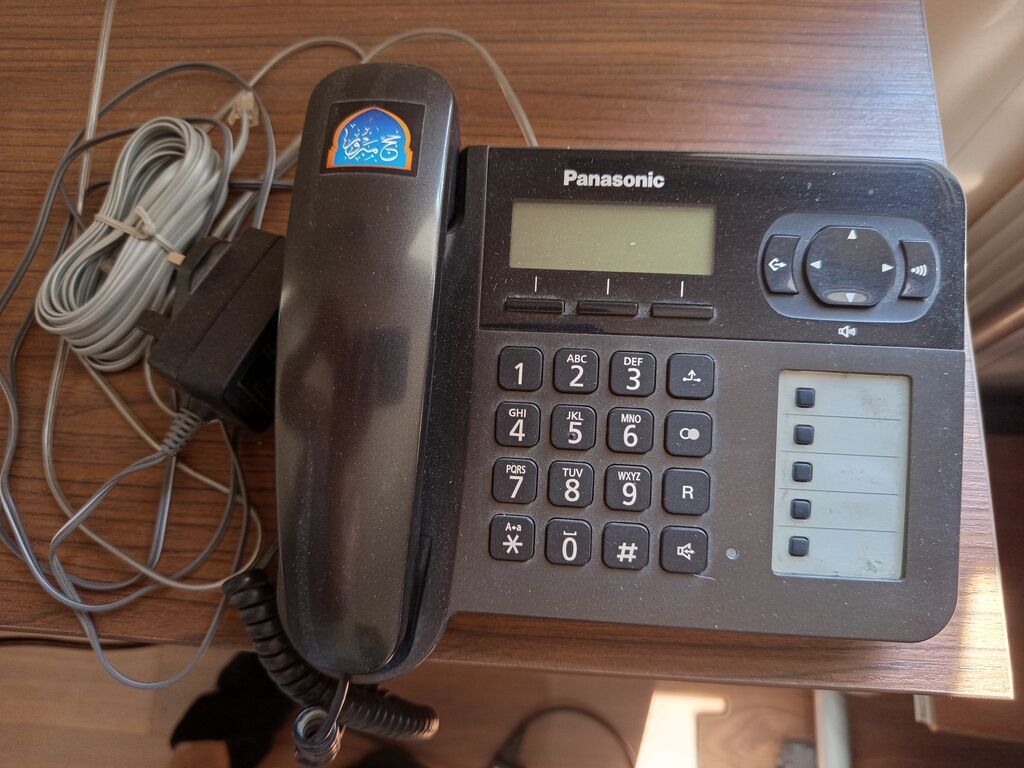Panasonic masaüstü telefon - Model: Panasonic simli masa telefonu - — Elektronika, Digah