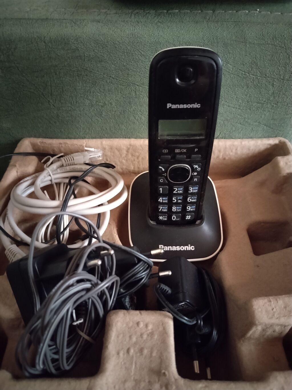 Stasionar telefon Panasonic, Simsiz, İşlənmiş — Elektronika, Bakı (2)