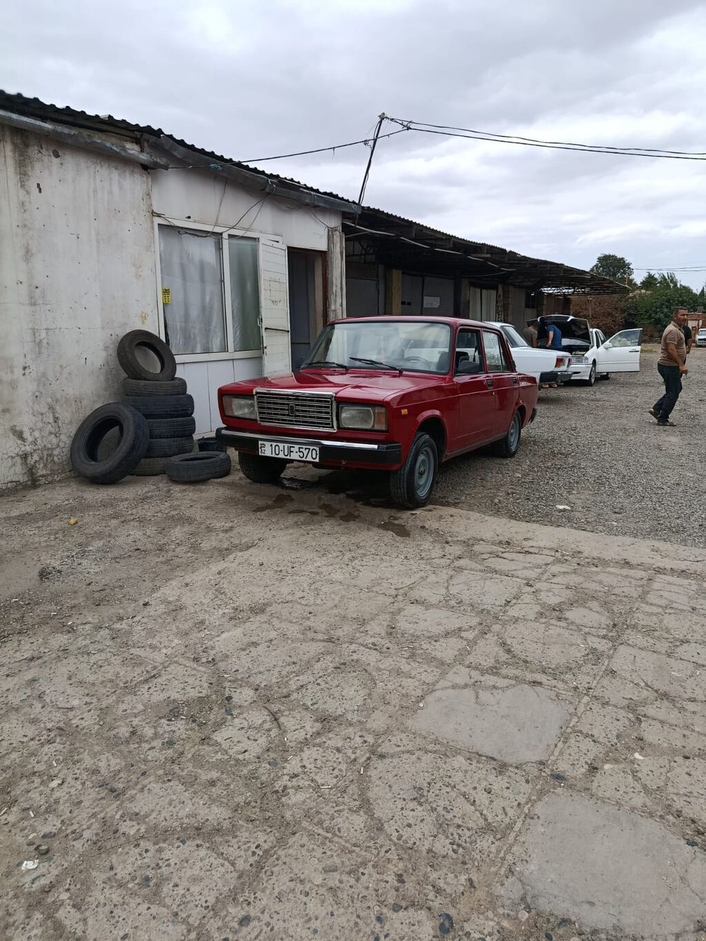VAZ 2107, qırmızı sedan Xüsusiyyətlər: - Kuzov: 4 qapılı sedan — Avto, Cəlilabad (5)