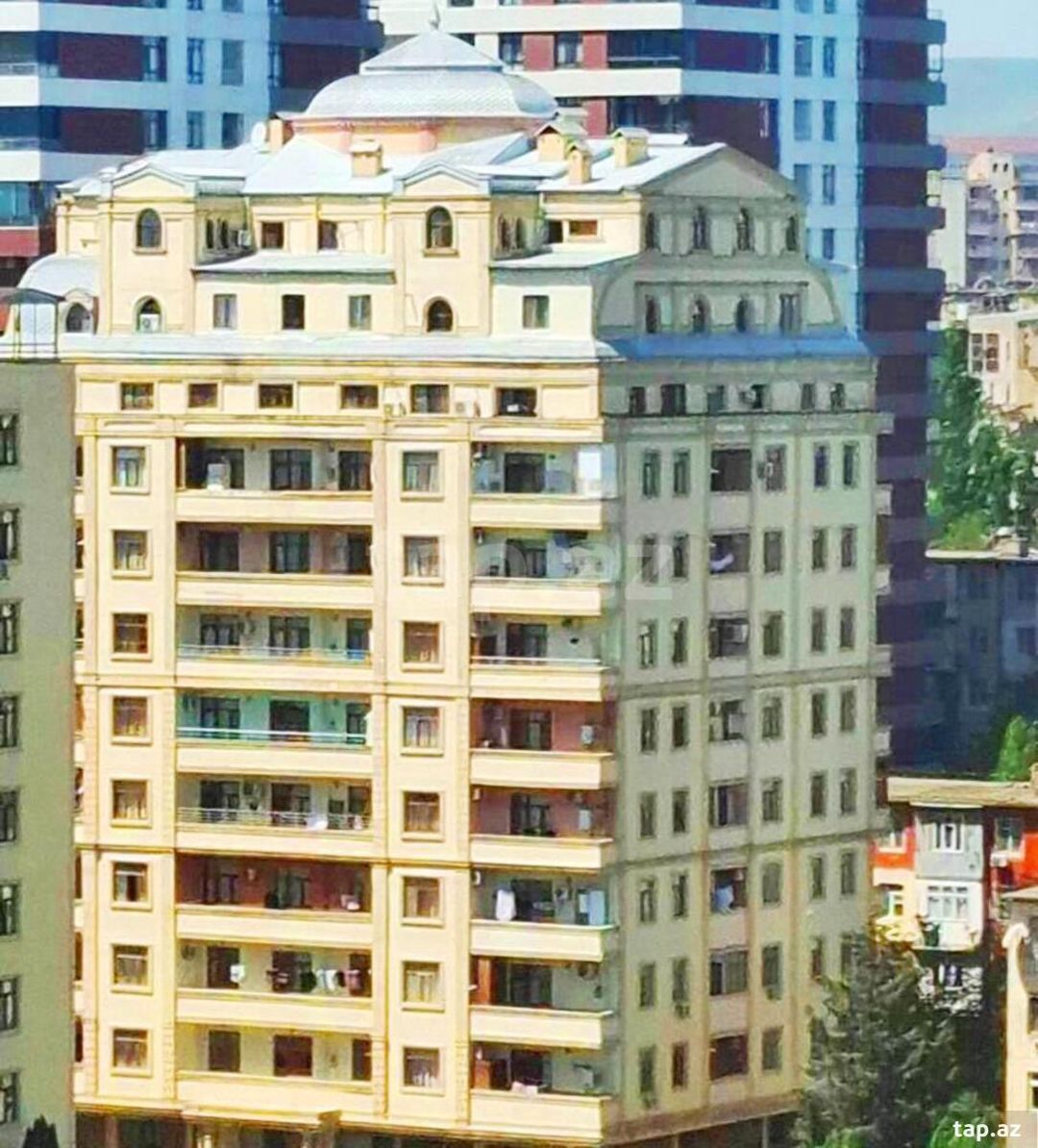 3-otaqlı yeni tikili, Əcəmi m., 120 m² — Daşınmaz əmlak, Bakı